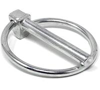 Design61 4 goupilles pliantes standard de 7,0 x 41 mm galvanisées