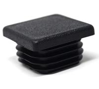 Design61 Lot de 10 bouchons à lamelles carrés 35 x 35 mm avec lamelles pour dimensions intérieures 25-29 mm