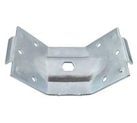 Design61 Lot de 4 ferrures d'angle en acier 112 mm x 60 mm