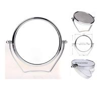 Designed Kxd3102-5x Bzw 5x Magnifying Mirror With Double Sided And Chrome Travel Mirror 14.8cm