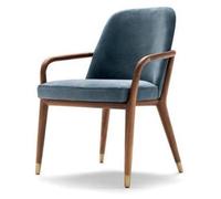 Designer Bleu Chaise de salle à manger Meubles de salle à manger Chaise de cuisine Fauteuil