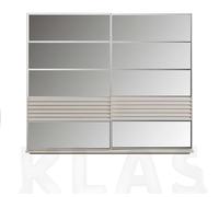 Designer Gris Armoire en bois Chambre à coucher Luxe Armoires