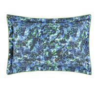 DESIGNERS GUILD Taie d'oreiller en Percale de coton - 50 x 75 cm - Bleu Cobalt