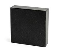 Designgrab « Socle pour vase et lampe » en granit, noir suédois SS1, pour vase de cimetière, lanterne funéraire