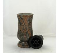designgrab Taille-Exclusiv Vase funéraire XL en granit Gneis Halmstad