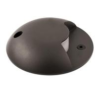 Designix Spot extérieur LED encastré en dôme anthracite, IP67 | LED intégrée 5 W, 400 lm, blanc chaud 2700-3500 K, aluminium, Ø 8 x H 1,8 cm, terrasse, allée, piscine