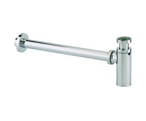 Designsiphon extra long (max 380mm) chrom chrom
