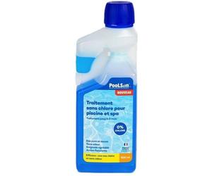 Désinfection sans chlore - PooLSan - Pour la désinfection de votre eau de piscine ou de spa - Bouteille 500 ml
