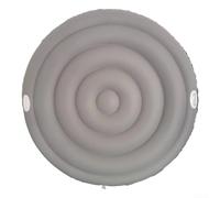 Desiumite Bâche de piscine gonflable ronde pour spa, matériau PVC avec protection UV, économie d'énergie, couverture d'isolation thermique pour baignoires extérieures de 145 cm ou 165 cm (165 cm avec