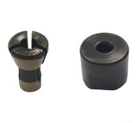 Desiumite Ensemble d'outils de mandrin en plastique pour meuleuse électrique, support de serrage et écrou compatible avec les accessoires de 3 mm, 5 mm, 8 mm pour fraisage et meulage