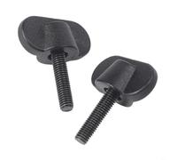 Desiumite Lot de 2 vis à ailettes M5 x 20 251896-4 pour scie circulaire BSS610 BSS611 DSS610 DSS611 5704RK BJV180Z boulons de fixation en métal
