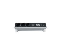 DESK 2 - Coupe-circuit - entrée : GST18i3 - connecteurs de sortie : 3 - 20 cm cordon - RAL 9010