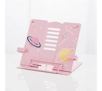 Desk Book Stand Reading Rest, Adjustable Cookbook Documents Holder Portable Bookstands For Books pour la lecture(7)