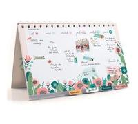 Desk Planner - thème Amour - 21,5 x 24,5 cm Multicolore G