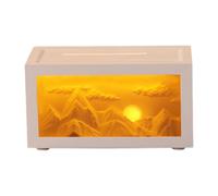 Desktop Aroma Diffuser - Quiet Snow Mountain Humidifier, Ambient Light, Mis | Desktop Aroma Diffuser - Quiet Snow Mountain Humidifier, Ambient Light, Mist Air Freshener, Essential Oil Diffuser | Compact