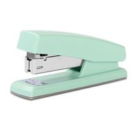 Desktop Medium Stapler Efficient Binding Multifunctional Design Steel Ergonomic for Office School (Light Green)