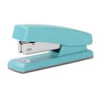 Desktop Medium Stapler Efficient Binding Multifunctional Design Steel Ergonomic for Office School (Light Blue)