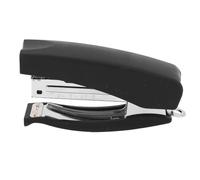 Desktop Stapler 20 Sheet Capacity 2 Binding Modes Ergonomic Metal Portable for Office School (Black)