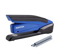 Desktop Stapler, 20-Sheet Capacity, Translucent Blue