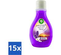 Désodorisant Air Wick Active Wick – Lavande & Camomille – 375 ml - Pack économique - 15 pièces