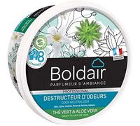 Désodorisant gel Boldair destructeur d'odeurs thé vert - pot de 300 g