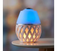 Désodorisant lampe de table à changement de couleur désodorisant diffuseur d'huiles essentielles huiles essentielles, minuterie, LED RVB changement de couleur, DxH 14,8x20 cm