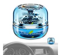 Désodorisant rotatif pour voiture | Purificateur d'air solaire portable pour voiture Diffuseur d'aromathérapie - Réutilisable, solaire rotatif pour voiture, purificateur d'air alimenté par Sola