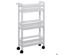But Desserte à roulettes Colorama FIVE Simply Smart 3 niveaux 75 cm Blanc coton