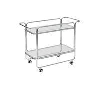 Pegane Desserte chariot en verre - Transparent