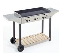 Desserte CHPS inox/bois pour plancha 900 Roller Grill