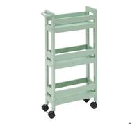 Desserte Colorama rectangulaire 15x40cm vert céladon