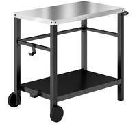 Desserte de barbecue acier 102*56*81cm avec roues
