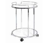 Desserte de Cuisine Design "Amel" 60cm Blanc