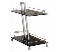 Desserte de Cuisine Design "Revue" 72cm Noir