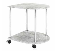 Desserte de Cuisine Effet Béton "Miguel" 45cm Gris