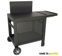 Desserte en métal - noir - REVA 110 PREMIUM COOK IN GARDEN