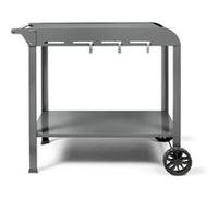 Desserte gris 91.5x50.2x80cm Livoo GS168G gris G