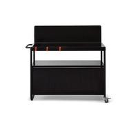 Desserte plancha Infinite 100 - BRASERO BY FAVEX - Plan de travail 100 cm - 3 niveaux de rangement - Compatible planchas 1 à 4 feux