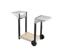 Desserte CHPS inox/bois pour plancha Roller Grill 600