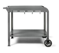 Desserte pour plancha LIVOO GS168G 70 x 50 cm 2-3 brûleurs acier gris Gris G