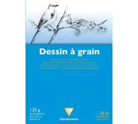 Dessin à Grain bloc collé 20F A3 125g