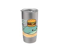 Dessin animé Stingray Burger Balance Gobelet isotherme en acier inoxydable double paroi