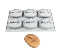 Dessins créatifs de pistaches et de noix de, 6 in a, B | Moule de Simulation créatif pour pistaches, noix de pécan, friandises et Desserts glacés, cuisson en cuisine