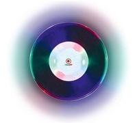 Dessous de bouteille LED à piles transparent lumineux en polymère - - ALTOBUY Transparent G