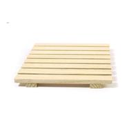 Dessous De Plat En Bois 170x170x16mm