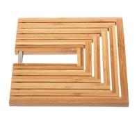 Dessous de plat extensible - 19 x 19 x 1 cm - Bambou