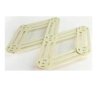 Dessous de plat extensible Blanc Vanille - Vintage