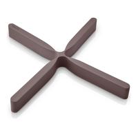 Dessous de plat FLEX 21 cm, vintage marron, silicone, Eva Solo