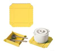 Dessous de plat magnétique en silicone antidérapant, résistant à la chaleur, pliable pour plats chauds, plateau de rangement multifonctionnel, sous-verre de protection, passe au lave-vaisselle pour