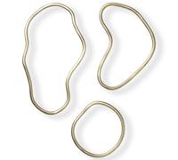 Dessous de plat POND, set de 3 pc, laiton, ferm LIVING